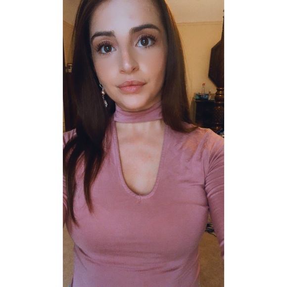 Pink Choker Top - Picture 5 of 8